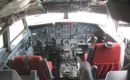 Boeing 707 cockpit flight deck