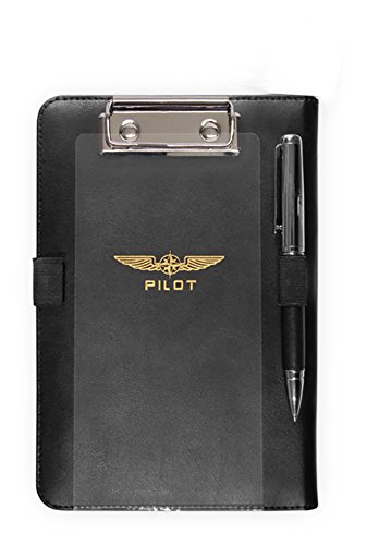 DESIGN 4 PILOTS Pilot Aviation Kneeboard, clipboard for iPad Mini Generation 1 to 4 and 7'-8,5' Tablets, Aircraft kneeboard