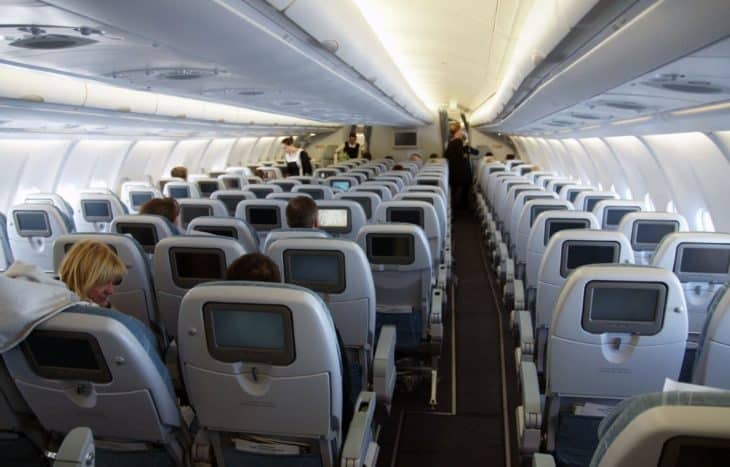 Airbus A330-300 interior cabin