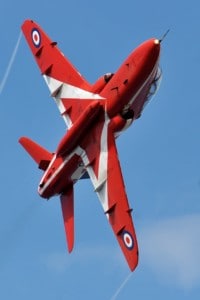 Close Up RAF Red Arrows