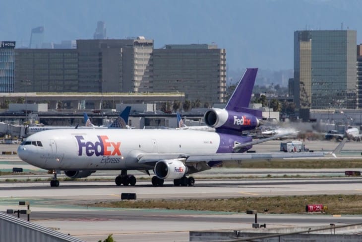 FedEx MD 11F in LAX