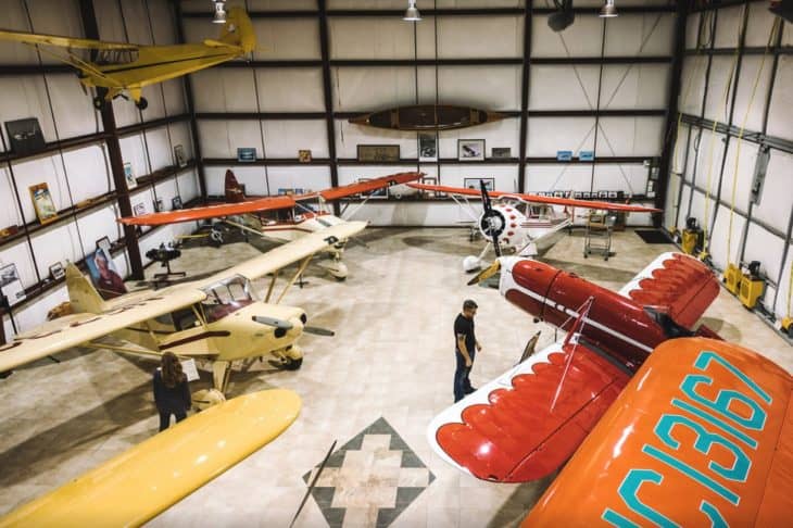 North Cascades Vintage Aircraft Museum Concrete