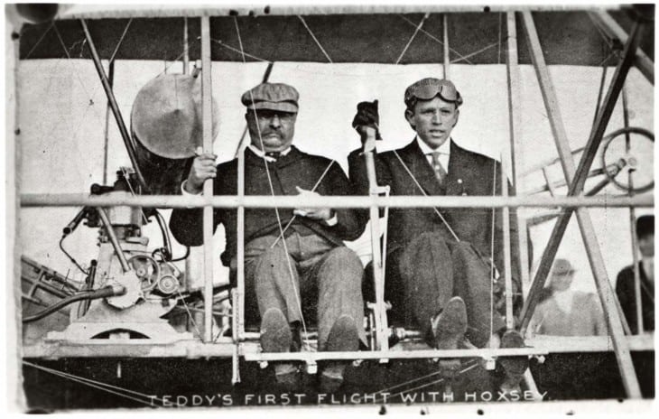 Theodore Roosevelt First Presidential Flight 1910