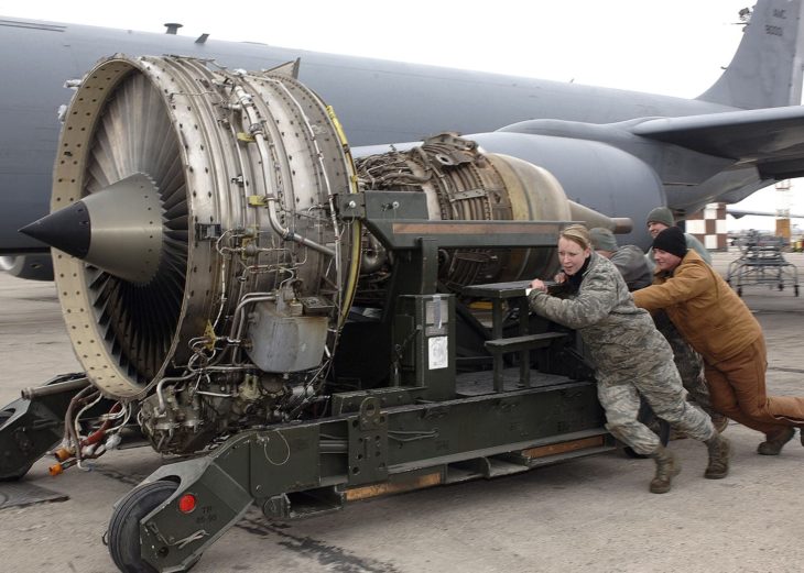 Turbofan Engine US Air Force