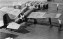 U.S. Navy Grumman F4F 3 Wildcat from Fighting Squadron 6 VF 6 on the deck of the USS Enterprise